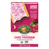 Nature's Path Frosted Cherry Pomegranate pastries box, convenient breakfast option.