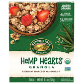 Nature's Path Hemp Hearts Granola clusters deliver a crunchy breakfast start.