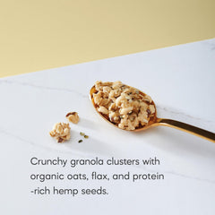 Hemp seeds add plant based protein to Nature's Path granola