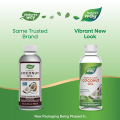 Nature's Way Liquid Coconut Oil dressing scene enhances salads with a tropical aroma.