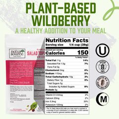 NaturSource Wildberry Pumpkin seeds provide texture and plant protein