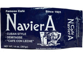 Naviera Cuban Style Dark Roasted Coffee pack with bold aroma for mornings.