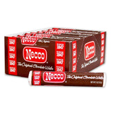 Necco chocolate wafers dark rolls — fat-free, gluten-free snack for gatherings.