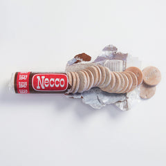 Necco chocolate wafers milk rolls — smooth taste for quick treats.
