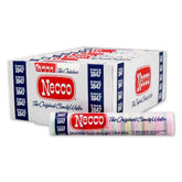 Necco Wafers display pack with assorted flavors for nostalgia and sharing.