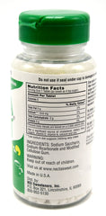 NECTA SWEET saccharin tablets dissolving in coffee for added sweetness.
