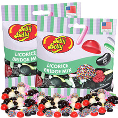Needzo Bridge Mix front view with two 3oz bags, ideal for gifting.
