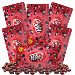 Needzo Dr Pepper jelly beans in a 6-pack for party-ready snacking.