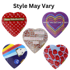 Needzo Valentine's truffle box style C, eye-catching wrap for memorable celebrations.