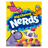 Nerds front packaging showing bag and branding, attracts attention