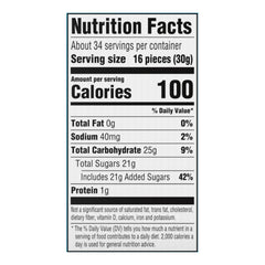 NERDS Gummy Clusters crunchy outer shell enhances texture for a satisfying chew.