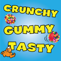 NERDS Gummy Clusters tangy flavors in colorful pieces for parties
