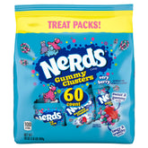 Nerds Gummy Clusters Very Berry with crunchy shells and chewy centers—great party candy.