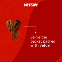 NESCAFÉ Clásico Dark Roast 8-ounce pouch on display for convenient stock-up.