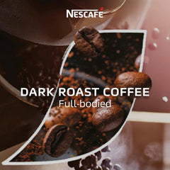 Steaming NESCAFÉ Clásico Dark Roast cup ready in minutes.
