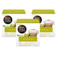 Nescafé Dolce Gusto Cappuccino espresso capsule delivers bold coffee aroma