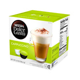 Nescafé Dolce Gusto cappuccino espresso capsules for rich, consistent shots.