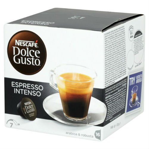 NESCAFÉ Dolce Gusto Espresso Intenso pack delivers bold flavor with rich crema.