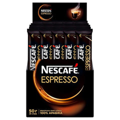 Nescafé Espresso stick pack for quick, single-serve coffee moments.