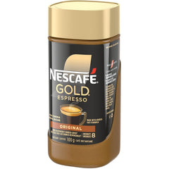 NESCAFE Gold Espresso in cup ready for a quick espresso or Americano at home