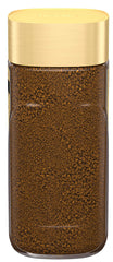 Nescafe Gold Original glass jar close-up highlighting premium instant coffee aroma