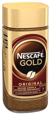 Nescafe Gold Original jar front view for a premium morning ritual