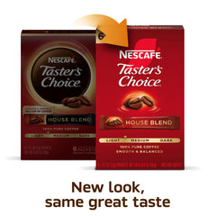 Steaming cup of NESCAFÉ Taster's Choice House Blend with inviting aroma