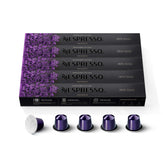 Nespresso Arpeggio OriginalLine capsules with dense crema and velvety texture.