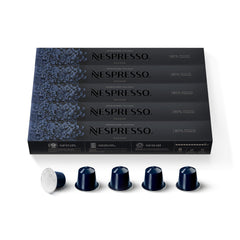 Nespresso Kazaar Intenso capsules 50-count for bold espresso at home