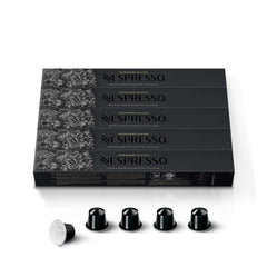 Nespresso Original Ristretto Intenso pack showing 50 capsules for bold home espresso