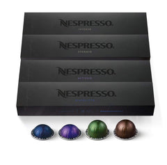 Nespresso Vertuo dark assortment pack—perfect for tasting at home.