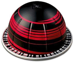 Nespresso VertuoLine Half Caffeinato capsules display for convenient home brewing.