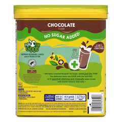 Nesquik No Sugar Added mixed into a cold shake for a vitamin boost.