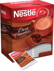Nestlé hot cocoa mix powder in 50-pack box, perfect for sharing.