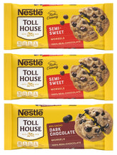 Nestlé Toll House semi-sweet chips two-bag display ready for cookies