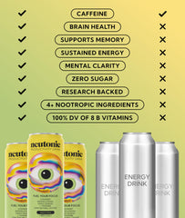 Close-up of Neutonic ingredients blend for cognitive support