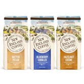 New England Coffee Blueberry Cobbler 11oz bag bright morning flavor