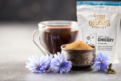 New Orleans Roast chicory coffee blend—friendly to both solo brews and blends.