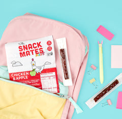 New Primal Chicken Apple Stick gluten-free option for school snacks.