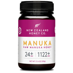 New Zealand Honey Co Manuka honey bottle pour, rich aroma for tea.