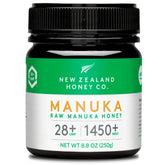 New Zealand Honey Co. Raw Manuka UMF 28+ bottle shows rich color for daily flavor