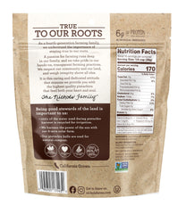 California-grown Nichols Farms pistachios roasted with sea salt for bold, nutty flavor.