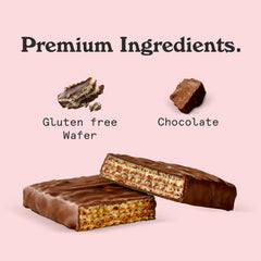 N!CK'S NICKS Protein Wafer Bar nutrition facts visible for diet-conscious choices.