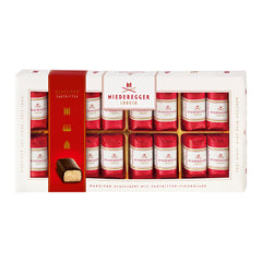 Niederegger Classic Loaves marzipan bite with dark chocolate coating for a refined indulgence