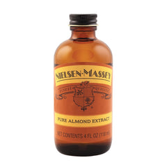 Nielsen-Massey Almond Extract being poured to show craft flavor