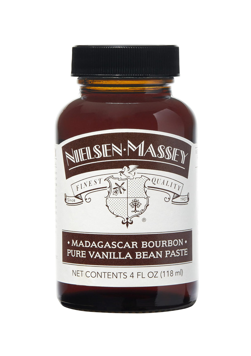 Nielsen-Massey Madagascar Bourbon Vanilla Paste bottle ready for baking and desserts