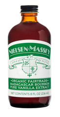 Nielsen-Massey Madagascar Vanilla Extract bottle for rich baking aroma