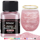 NiHome edible glimmer dust adds cake sparkle for celebratory decorating