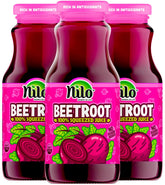 NILO Beetroot Juice pack of 12 bottles for convenient daily use.