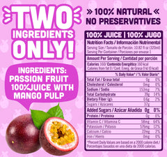 NILO Passion Fruit Juice with mango pulp close-up showing real fruit texture.